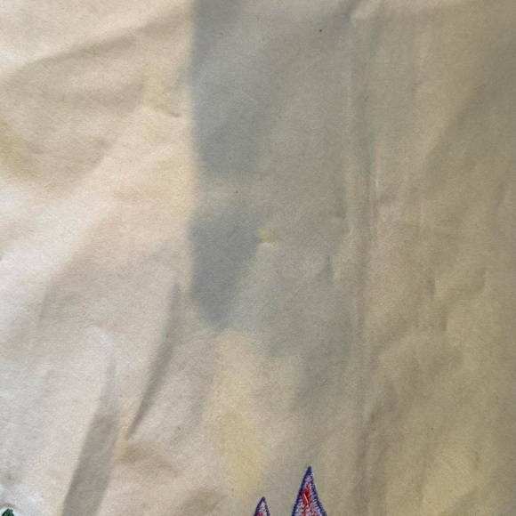 Floral Embroidered Tan Skirt - Picture 7 of 7